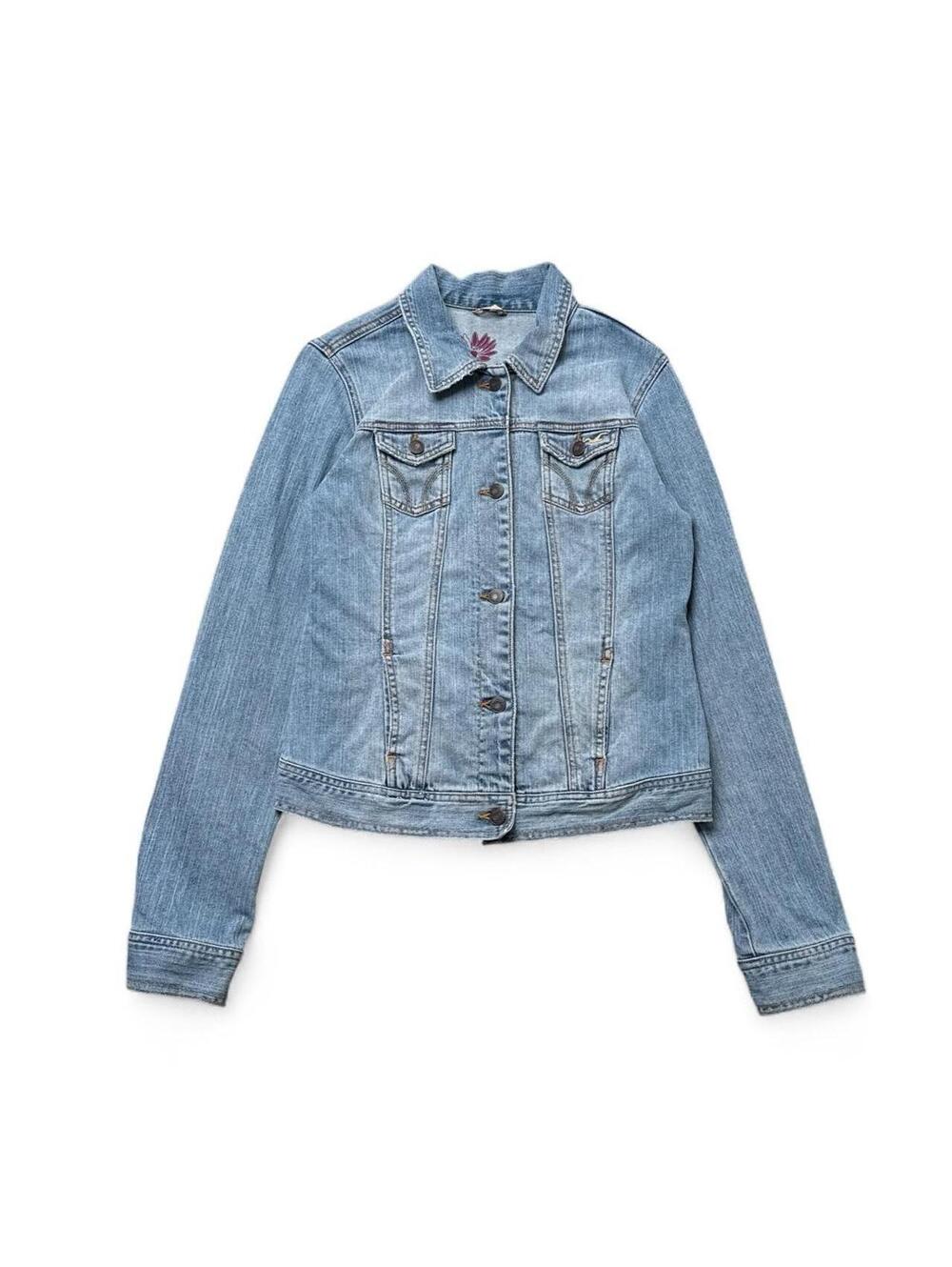 Y2K Hollister 00s Denim Vintage Button Up Jacket